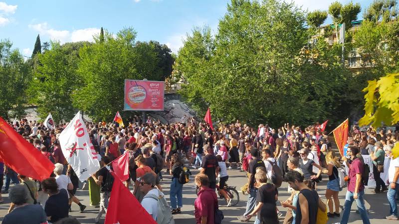 manifestazione gkn firenze