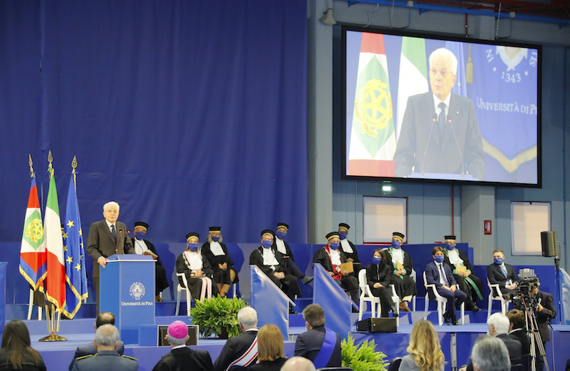 cerimonia inaugurazione universita pisa presidente repubblica sergio mattarella_18