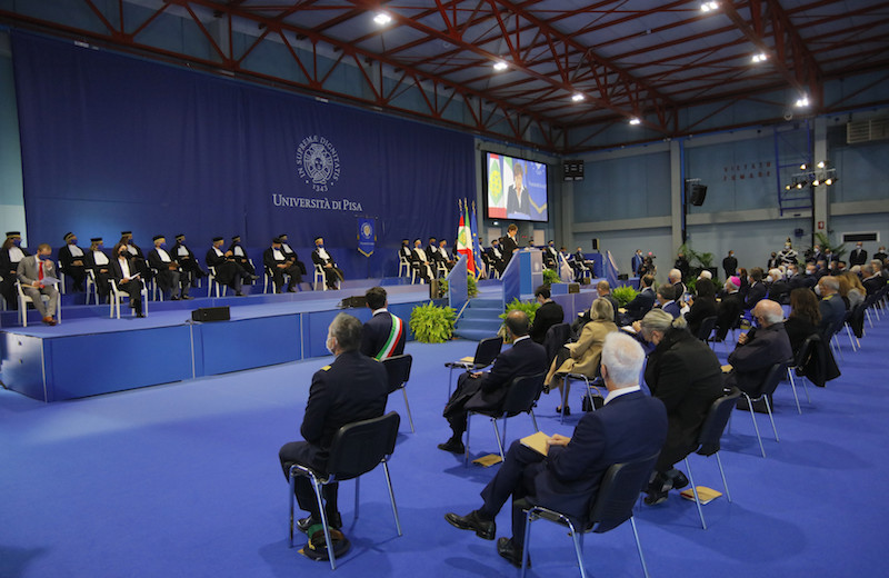 cerimonia inaugurazione universita pisa presidente repubblica sergio mattarella_34