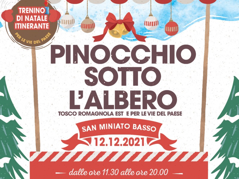 pinocchio sotto l'albero