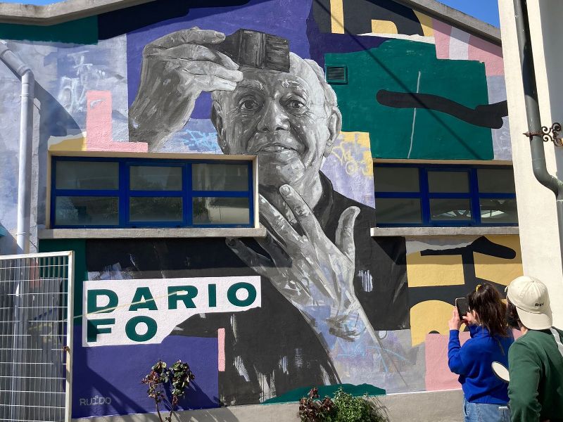 murales vespa pontedera