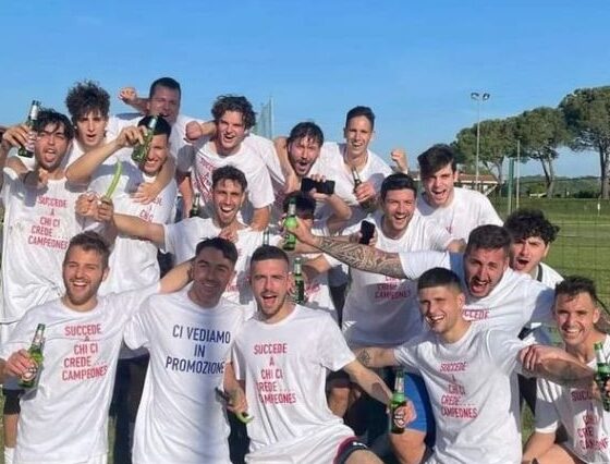 L'AC San Miniato esulta, vince il campionato e passa in Promozione: "Succede a chi ci crede..."