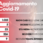 contagi 25 agosto 2022