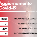 contagi 24 novembre 2022