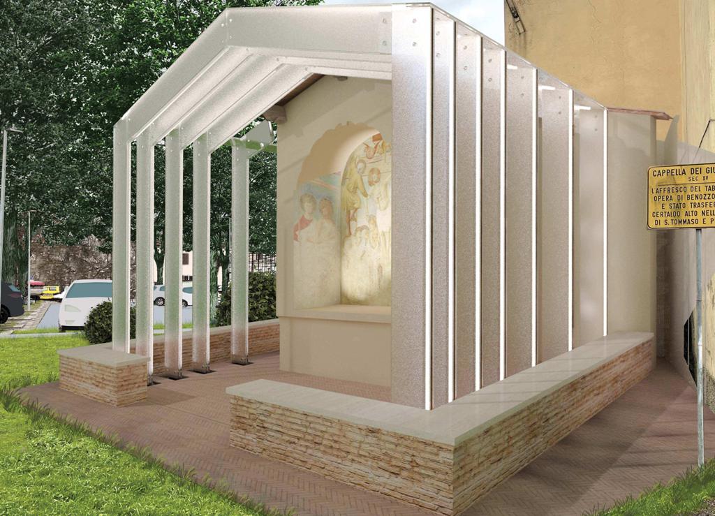 Cappella dei Giustiziati, il restauro contro il degrado a Certaldo