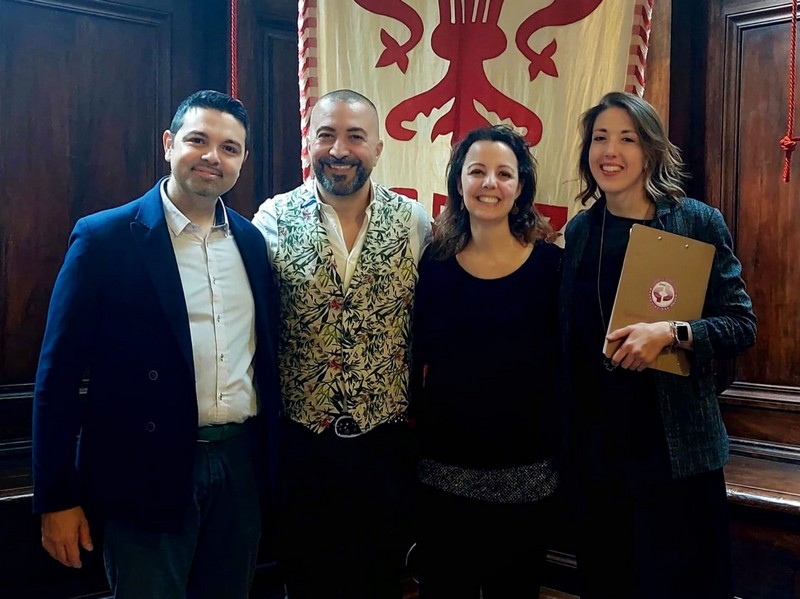 Luca Talotta, Stefano Pancari, Valentina Borgogni e Petra D'Andrea