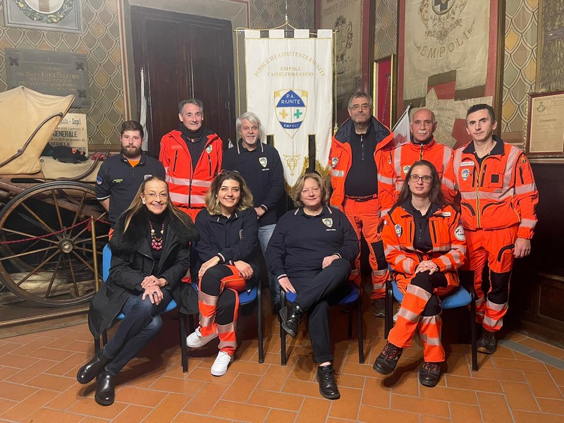Il nuovo consiglio direttivo delle Pubbliche Assistenze Riunite di Empoli e Castelfiorentino