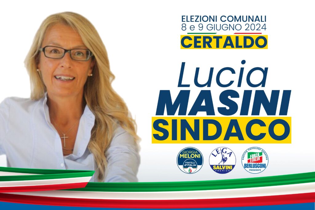 Elezioni Certaldo, Lucia Masini è la candidata sindaco per il centrodestra