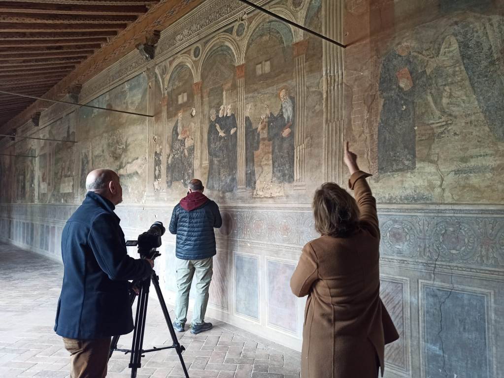 Adotta un affresco, per Badia a Passignano servono fondi per 30 quadri su San Benedetto