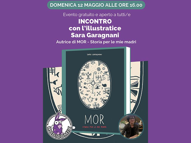 La Libreria NessunDove accoglie l'illustratrice Sara Garagnani in occasione del Ludicomix