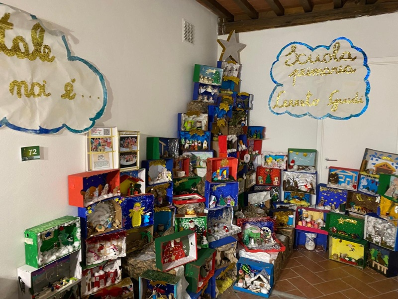 Presepe della Scuola primaria Saccenti vincitore categoria Bambini