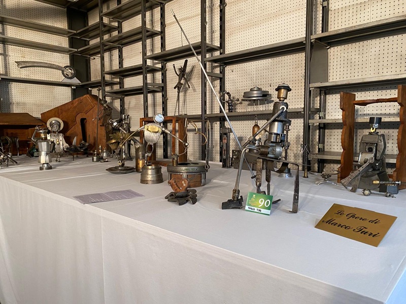 Presepe di Marco Turi vincitore categoria Materiali vari