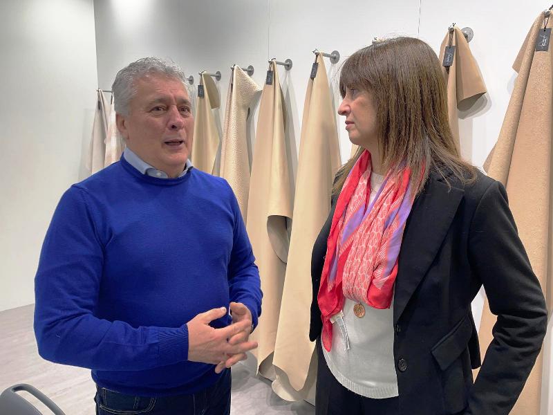 Donnini con imprenditore