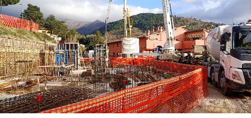 Foto cantiere a dicembre alla partenza dei lavori 2