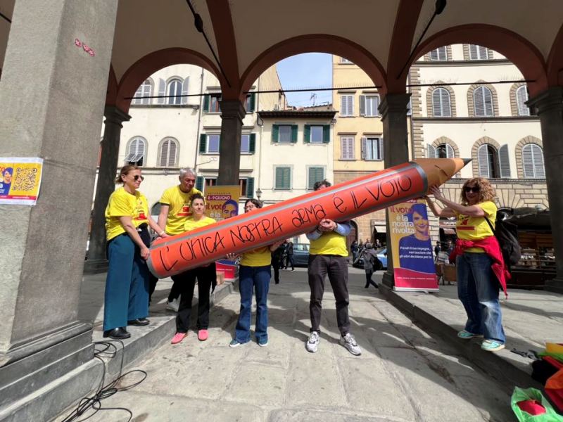 referendum_5 si_flash mob_firenze_ (5)