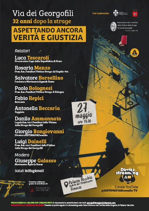 Georgofili Firenze 27 maggio 2025