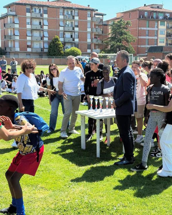 Premiazione Sindaco Roberto Giannoni ai Giochi Santacrocesi