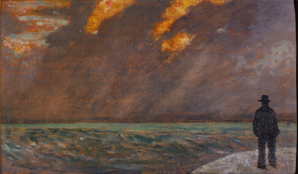 Giovanni Fattori, Tramonto sul Mare