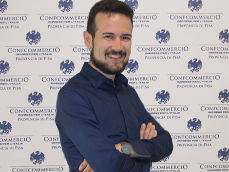 Luca Favilli coordinatore sindacale Confcommercio provincia di Pisa