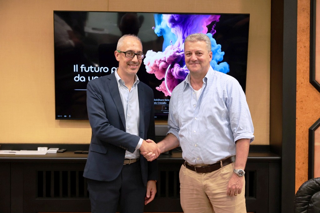 Pietro Dell'Orto, CFO Codyeco S.p.A., e Giammarco Bisogno, presidente Emma Villas Codyeco Lupi Siena