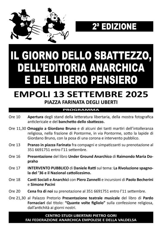 Il giorno dello sbattezzo