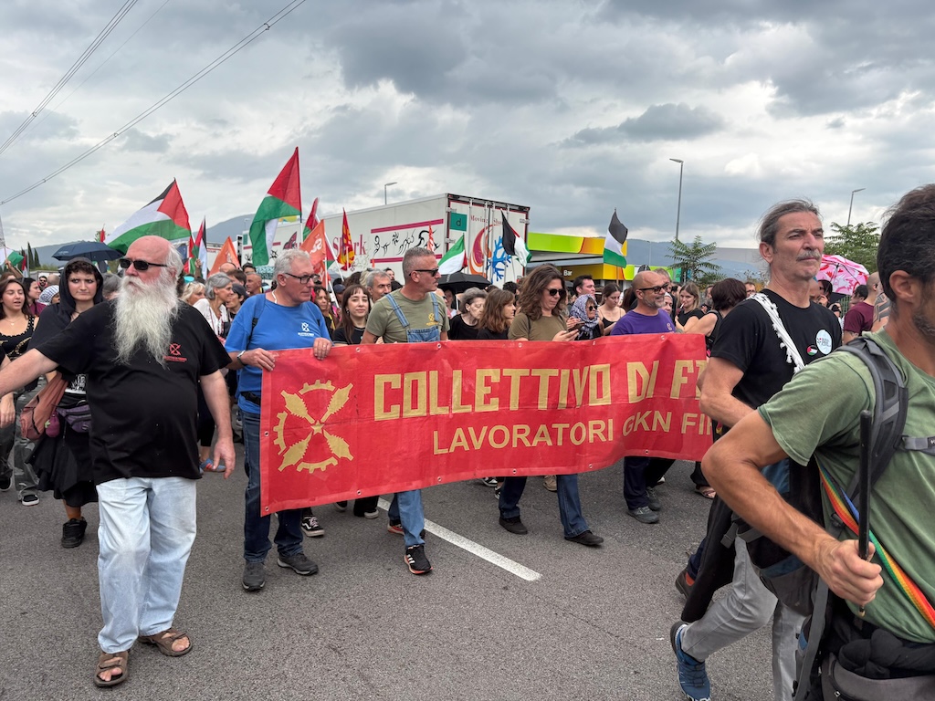 calenzano gaza palestina manifestazione sciopero6