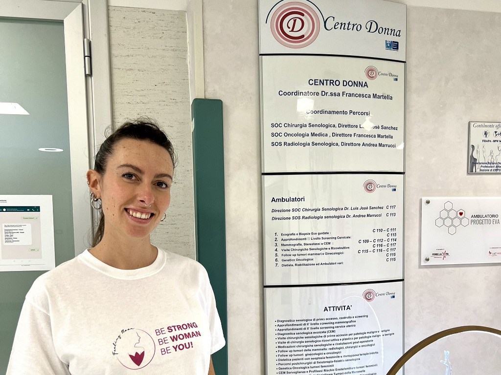 Chiara Pasini al Centro Donna