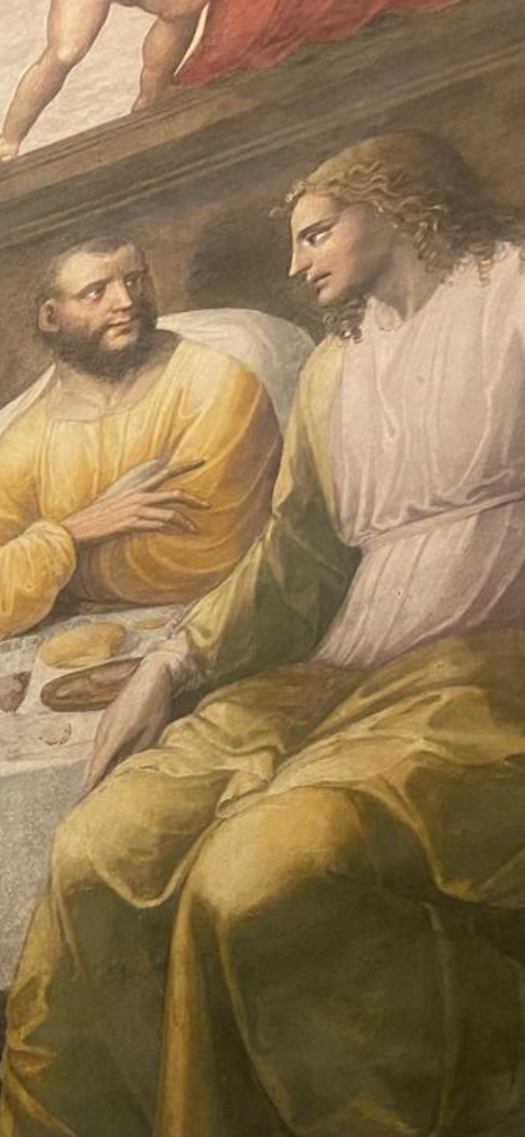 Ultima Cena Bartolomeo Neroni detto il Riccio particolare 1