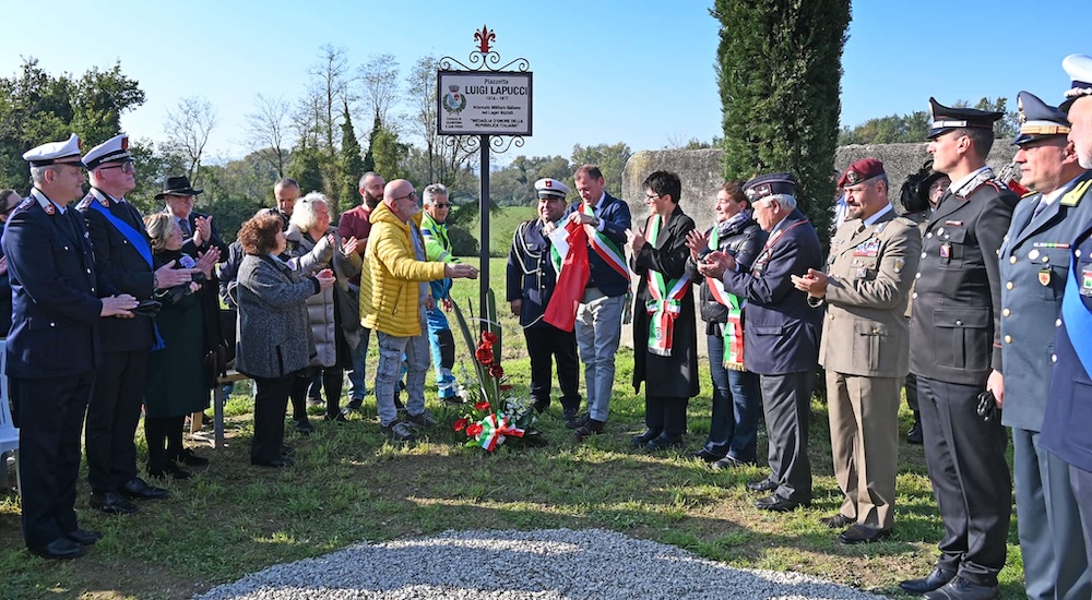 A Scarperia e San Piero piazzetta intitolata a Luigi Lapucci, militare internato