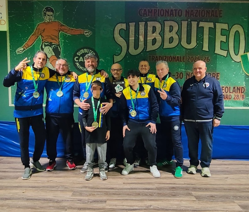 Castelfiorentino esulta: il Subbuteo Club è promosso in B