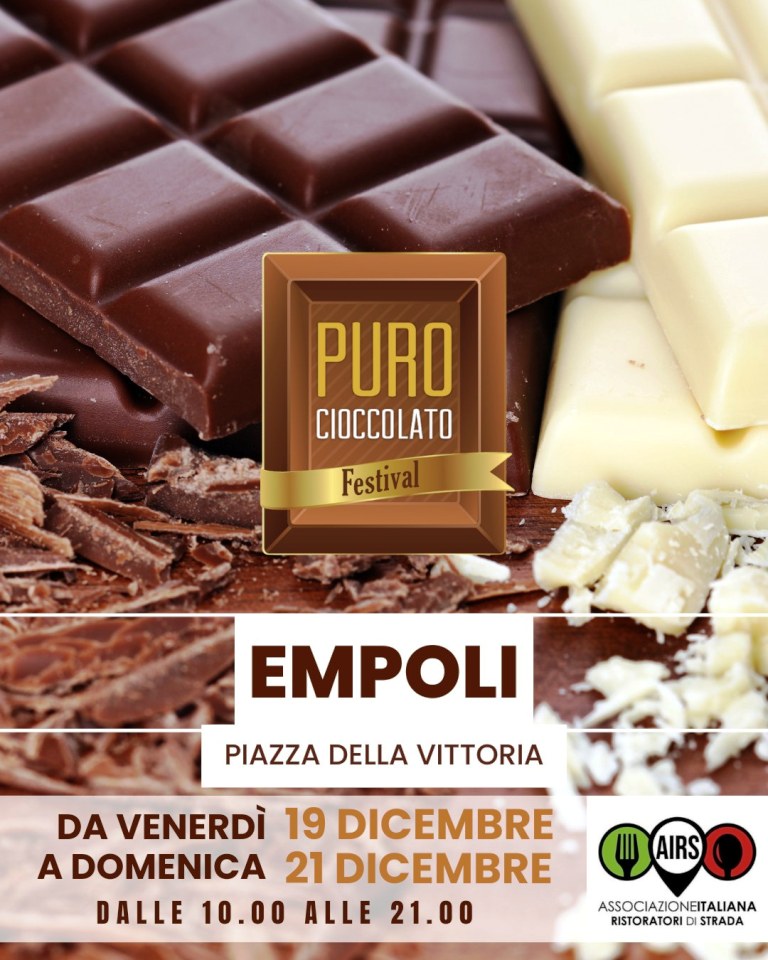 LOCANDINA NONA TAPPA PURO CIOCCOLATO FESTIVAL A EMPOLI
