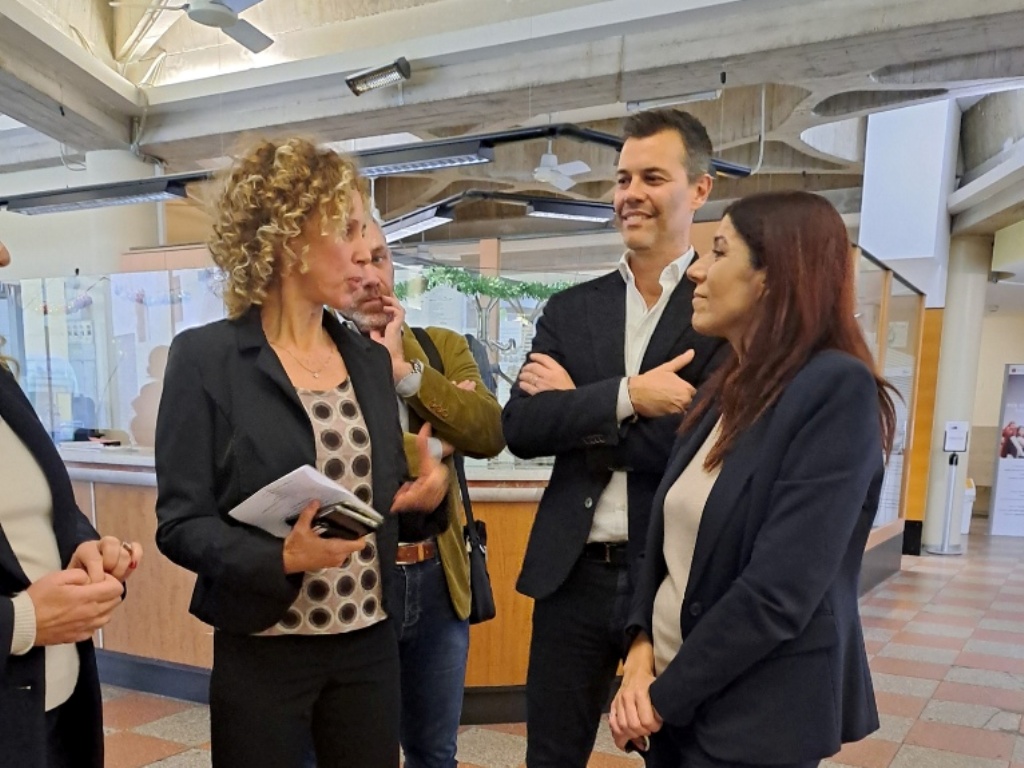 Ospedale Pescia arrivo