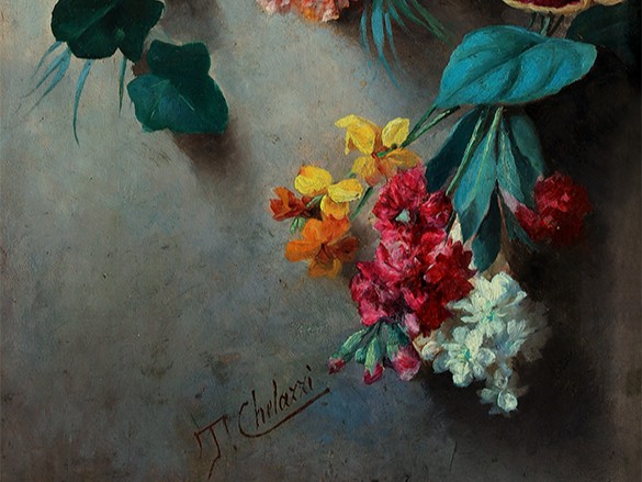 San Casciano riscopre Tito Chelazzi, il primo pittore fiorista dell'Ottocento: mostra inedita al Museo Ghelli