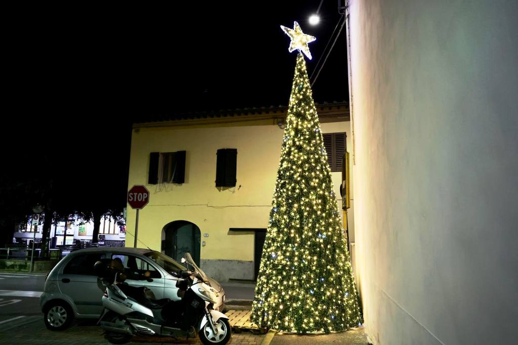 albero natale cortenuova