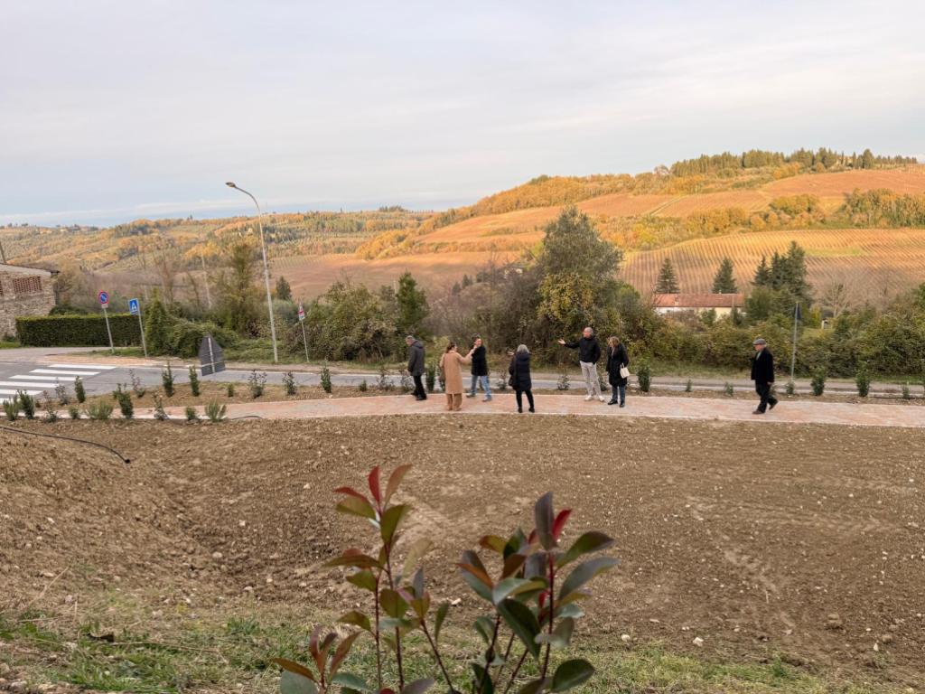 camminamneto pedonale Marcialla