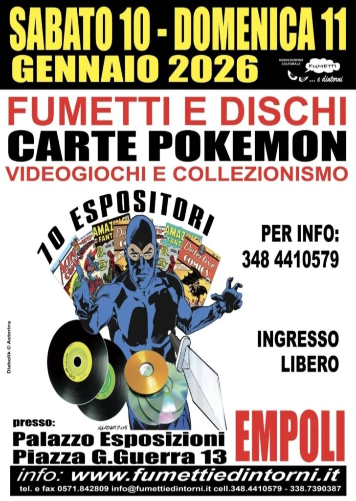 Fiera Disco e Fumetto Empoli