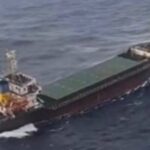 Mercantile in avaria Viareggio 10 gennaio 2026