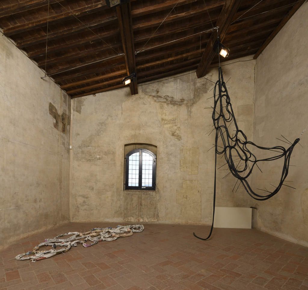 Valentina Palazzari, Fiammetta 2025, exhibition view, Palazzo Pretorio, Certaldo. Courtesy of the artist. Ph Giorgio Benni 11