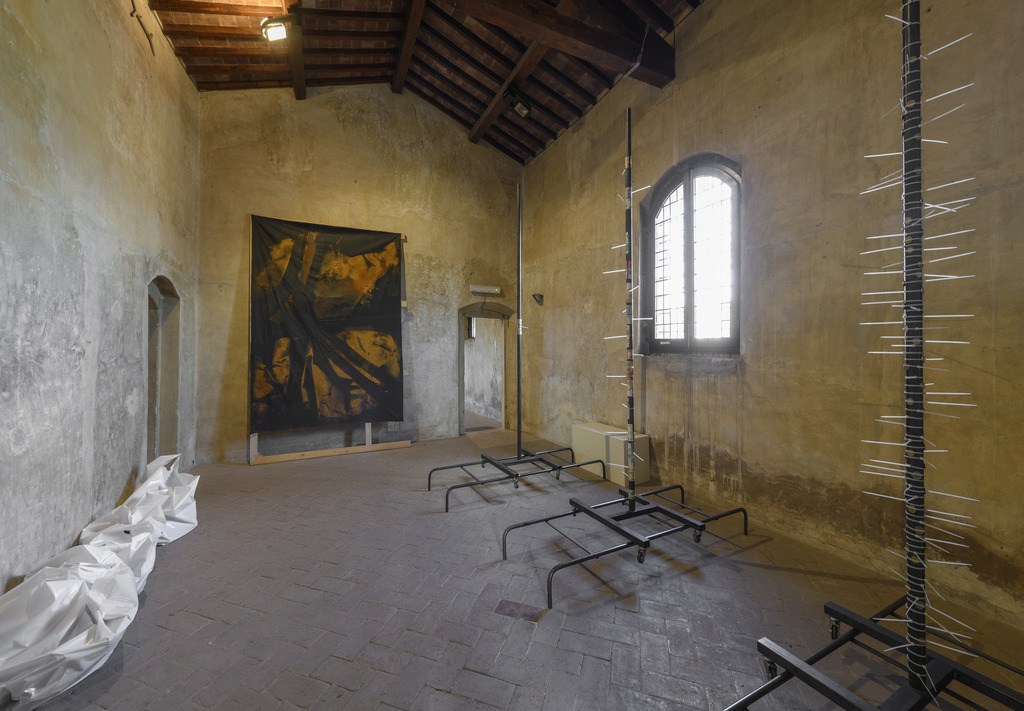 Valentina Palazzari, Fiammetta 2025, exhibition view, Palazzo Pretorio, Certaldo. Courtesy of the artist. Ph Giorgio Benni 18
