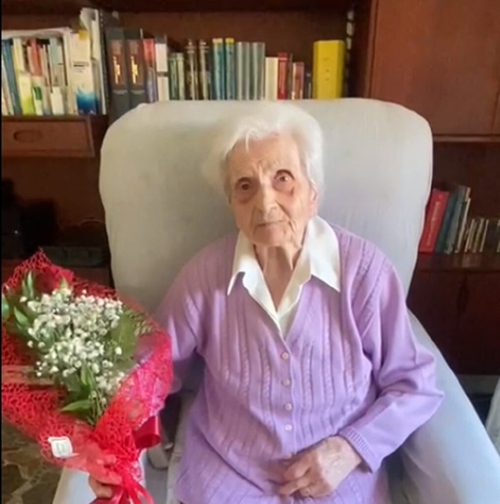 nonna wally 105 anni livorno