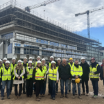 Cantiere ospedale cisanello delegazione università winsconsin platteville