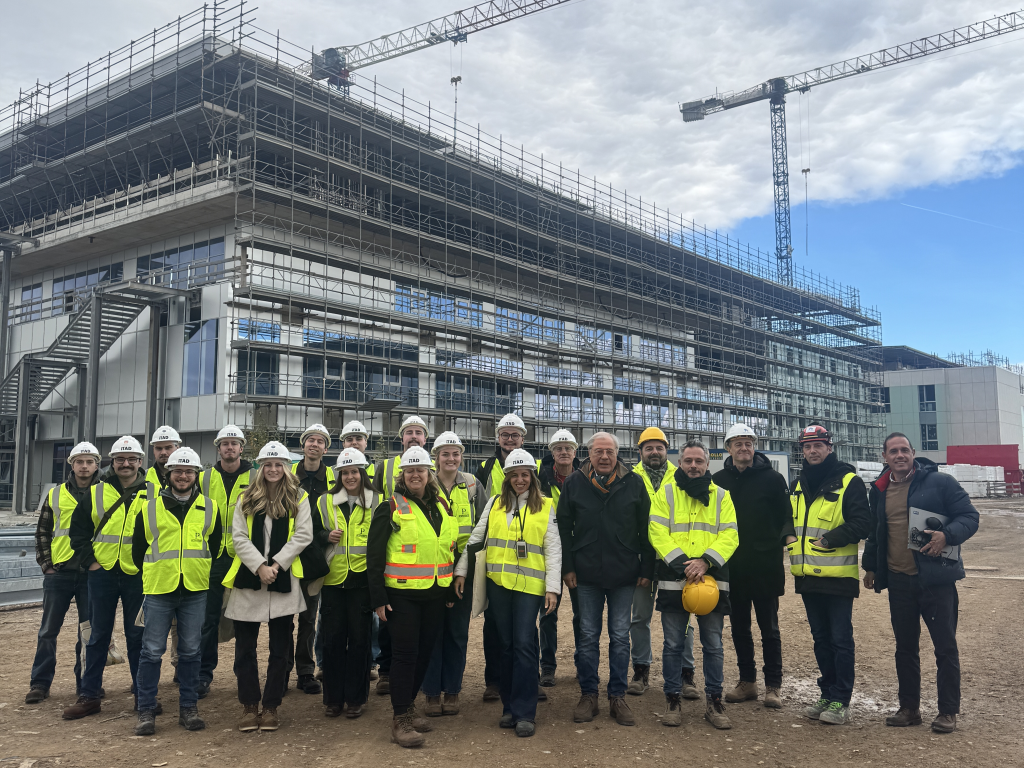 Cantiere ospedale cisanello delegazione università winsconsin platteville