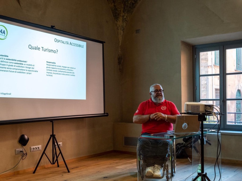 roberto vitali al Palazzo Senza Tempo per un corso di formazione