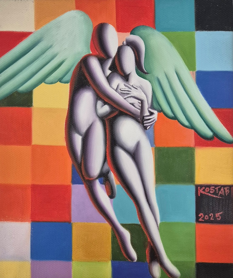 EUPHORIA_Mark_Kostabi_galleria_greco_arte_san_pierino_fucecchio (3)