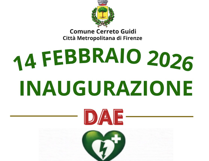 Cerreto Guidi inaugura nuovi defibrillatori donati dalla comunità