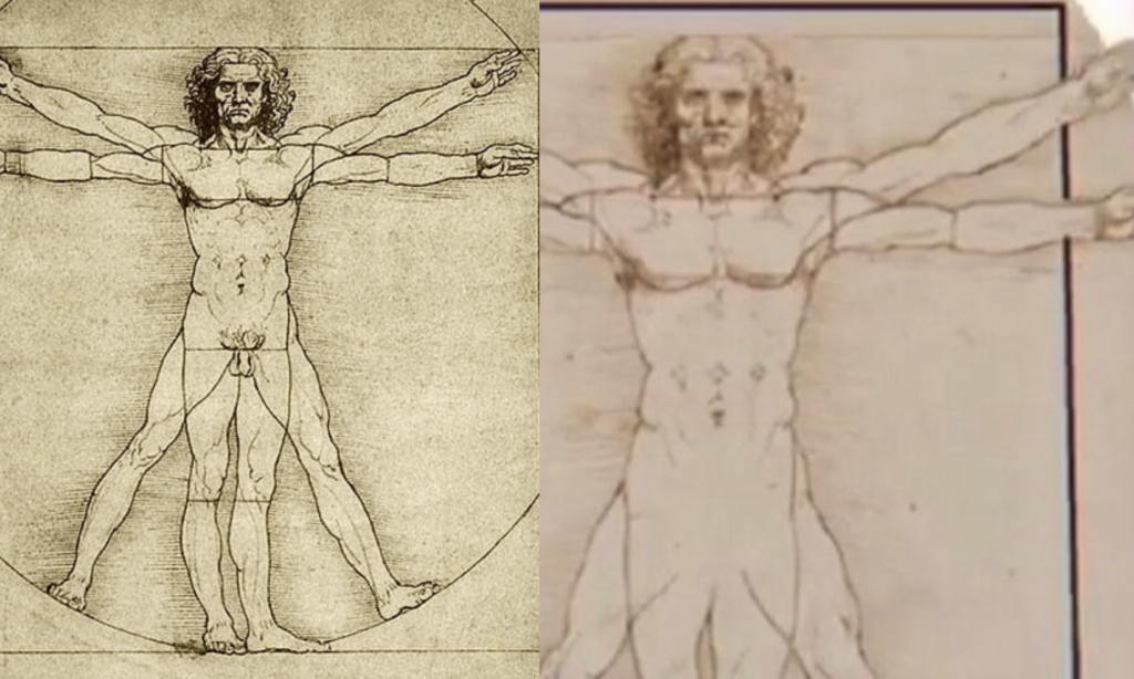 Polemica per la sigla Rai delle Olimpiadi con l'Uomo Vitruviano 'censurato'