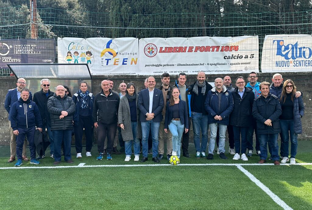 rifredi nuovo campo calcetto progetto calcio parrocchia santo stefano liberi e forti