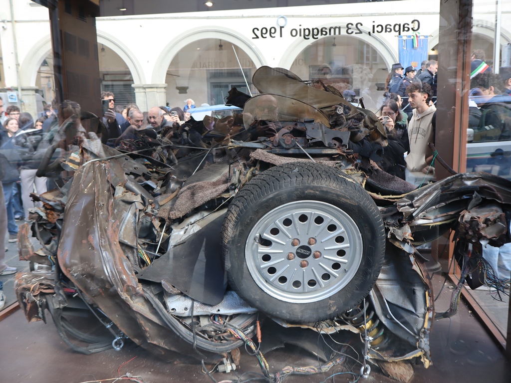 Auto Scorta Falcone Antonio Montinaro