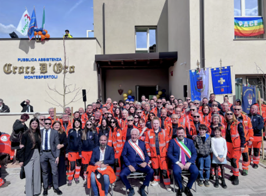 Una nuova sede per la Pubblica Assistenza Croce d'Oro di Montespertoli
