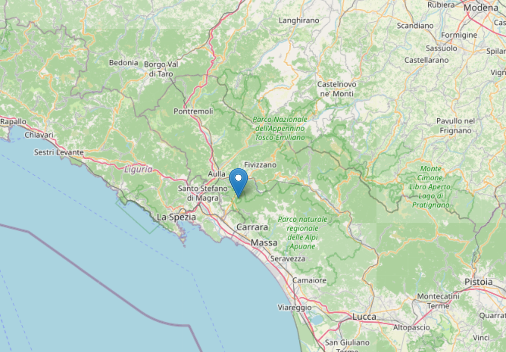 terremoto Lunigiana